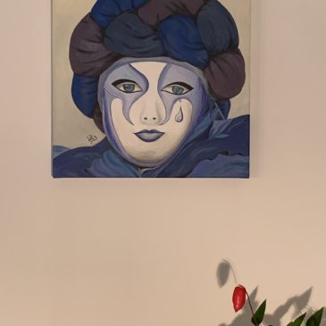 Venezianische Maske