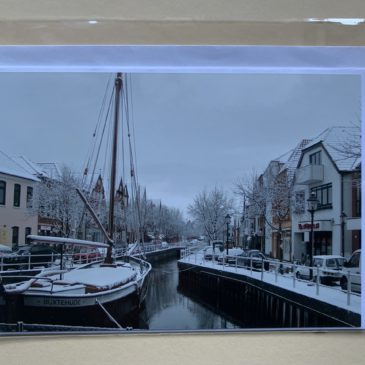 Buxtehude – Fleet mit Kahn